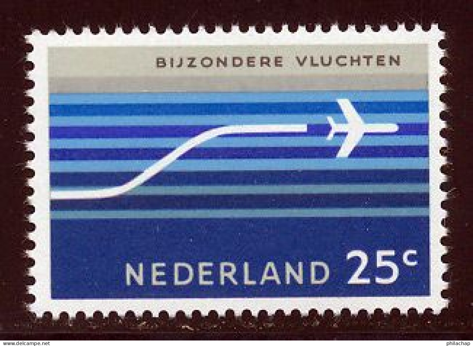 Pays-Bas PA 1966 Yvert 15 ** TB Bord De Feuille - Correo Aéreo