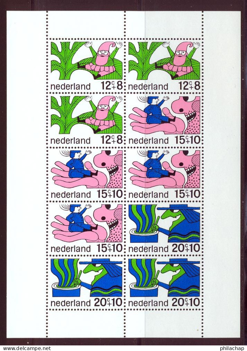 Pays-Bas BF 1968 Yvert 7 ** TB - Blocks & Sheetlets