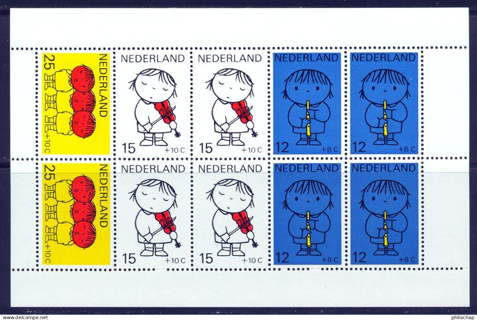 Pays-Bas BF 1969 Yvert 8 ** TB - Bloks