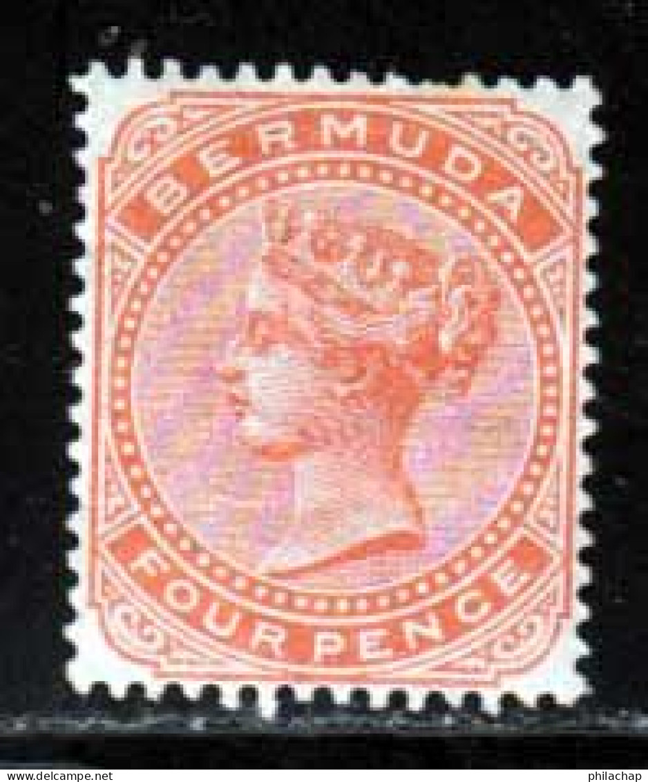 Bermudes 1880 Yvert 16 * TB Charniere(s) - Bermudes