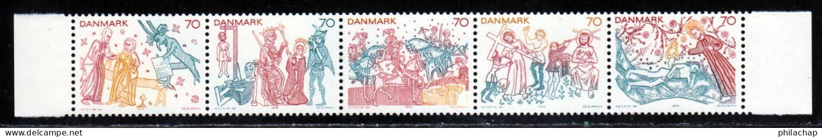 Danemark 1973 Yvert 559 / 563 ** TB - Nuevos