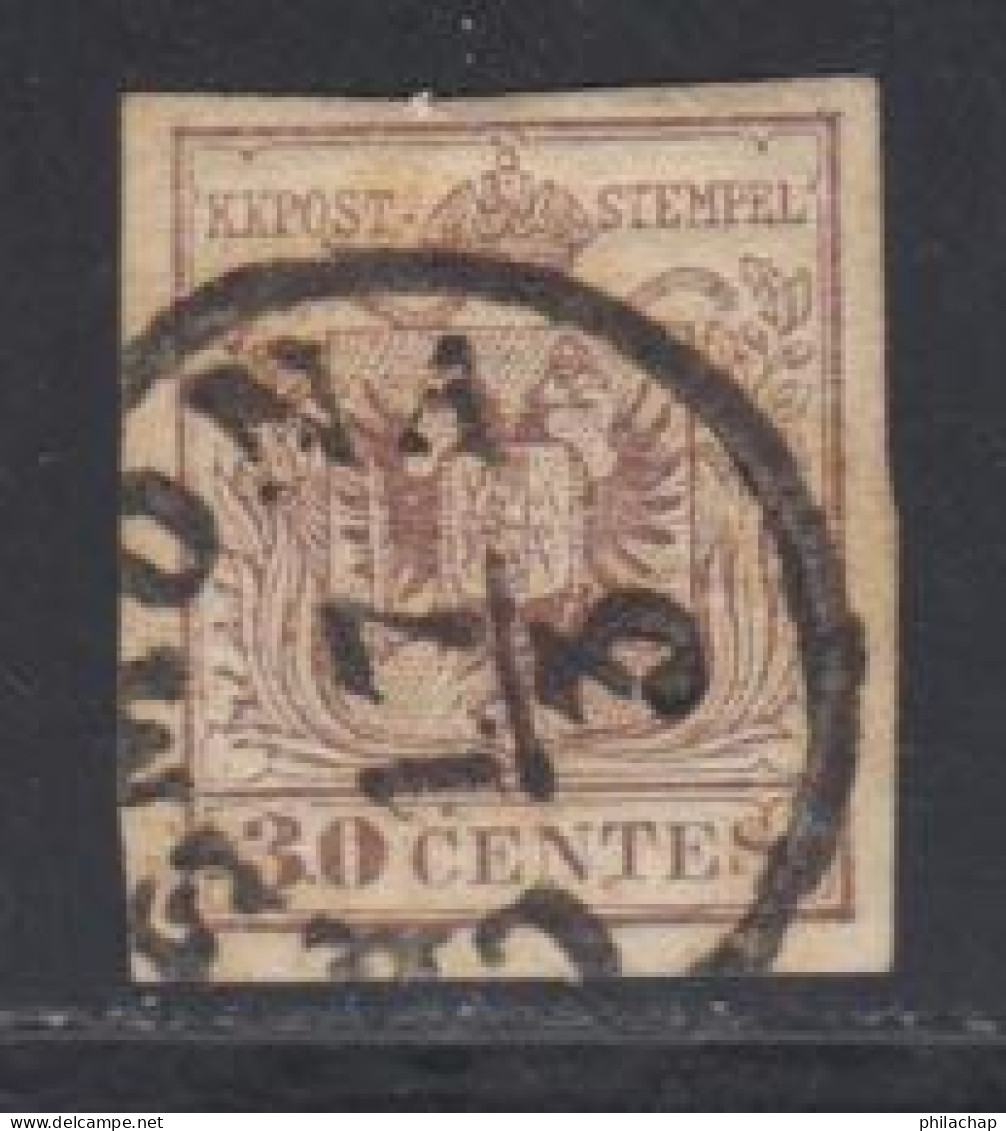 Lombardo-Venetie 1850 Yvert 4 (o) B Oblitere(s) - Lombardo-Vénétie