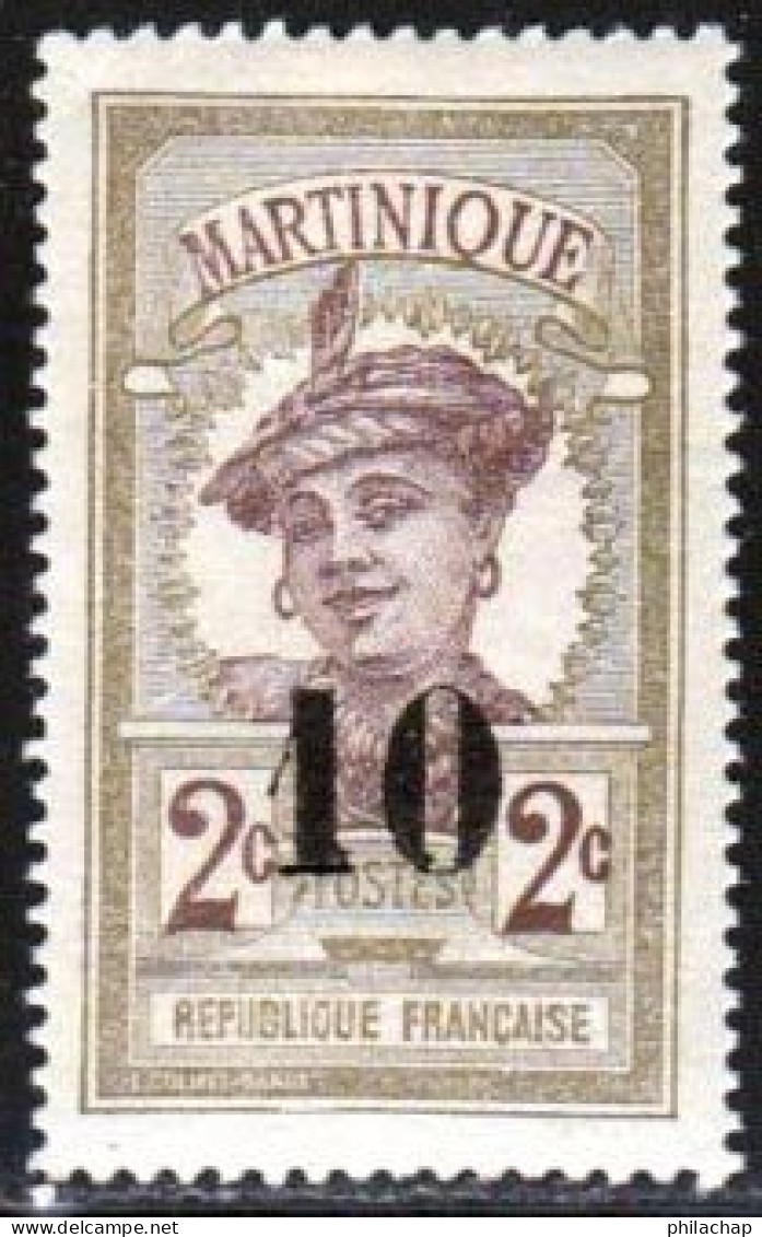 Martinique 1920 Yvert 84 * TB Charniere(s) - Neufs