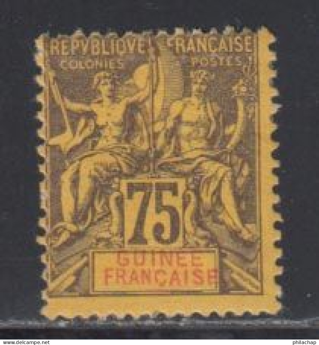 Guinee 1892 Yvert 12 * TB Charniere(s) - Neufs