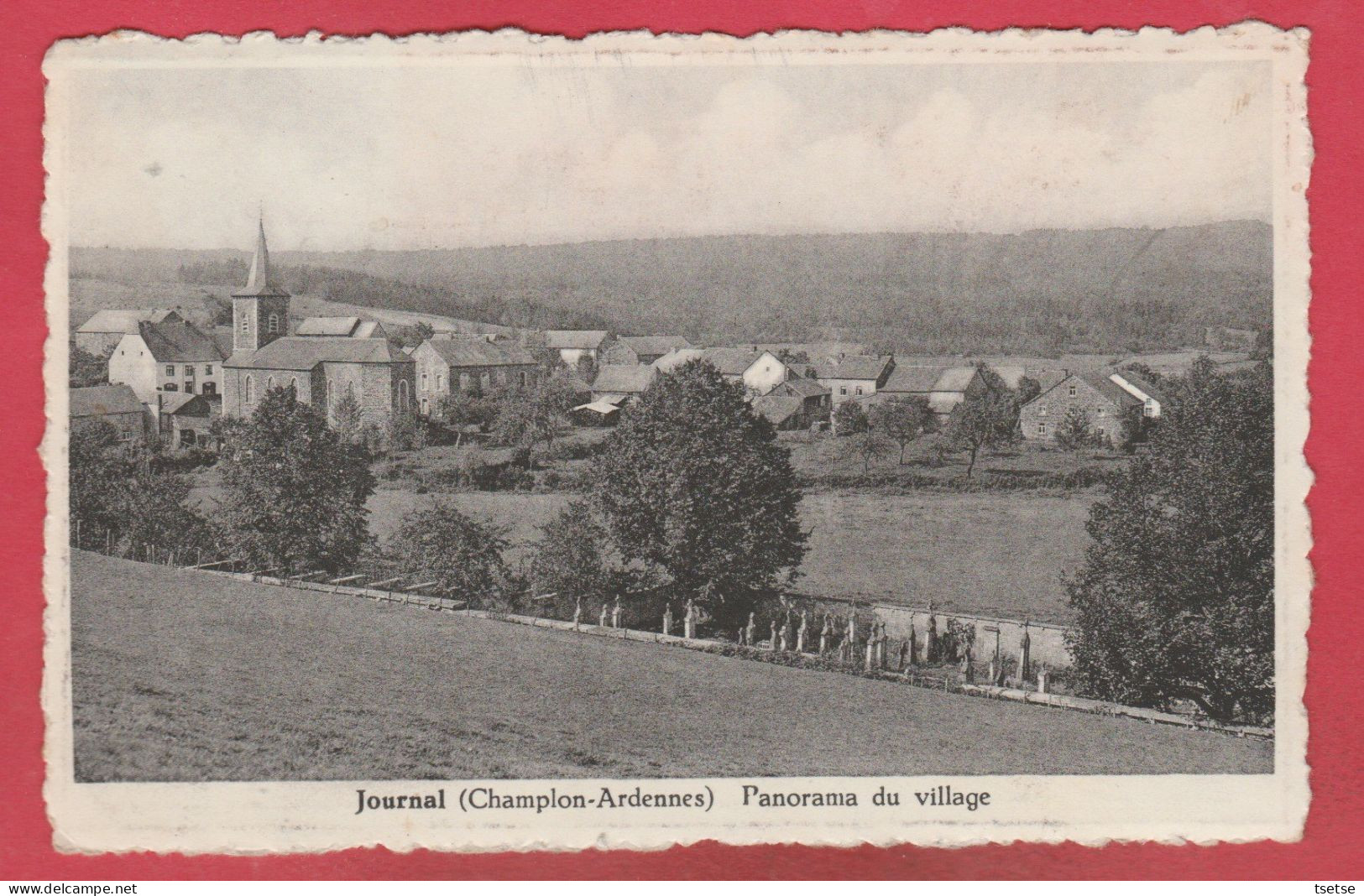 Journal - Panorama Du Village ( Voir Verso ) - Tenneville