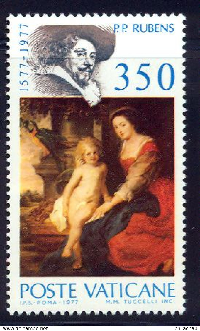 Vatican 1977 Yvert 644 ** TB Bord De Feuille - Unused Stamps