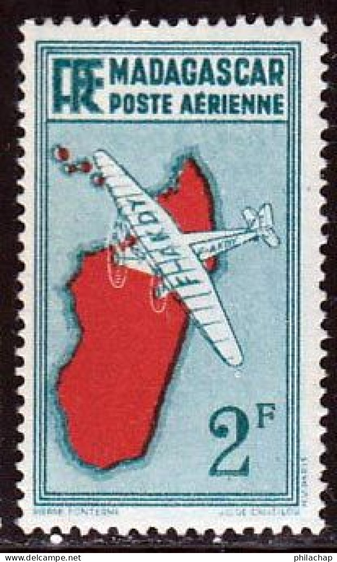 Madagascar PA 1935 Yvert 5 ** TB - Aéreo