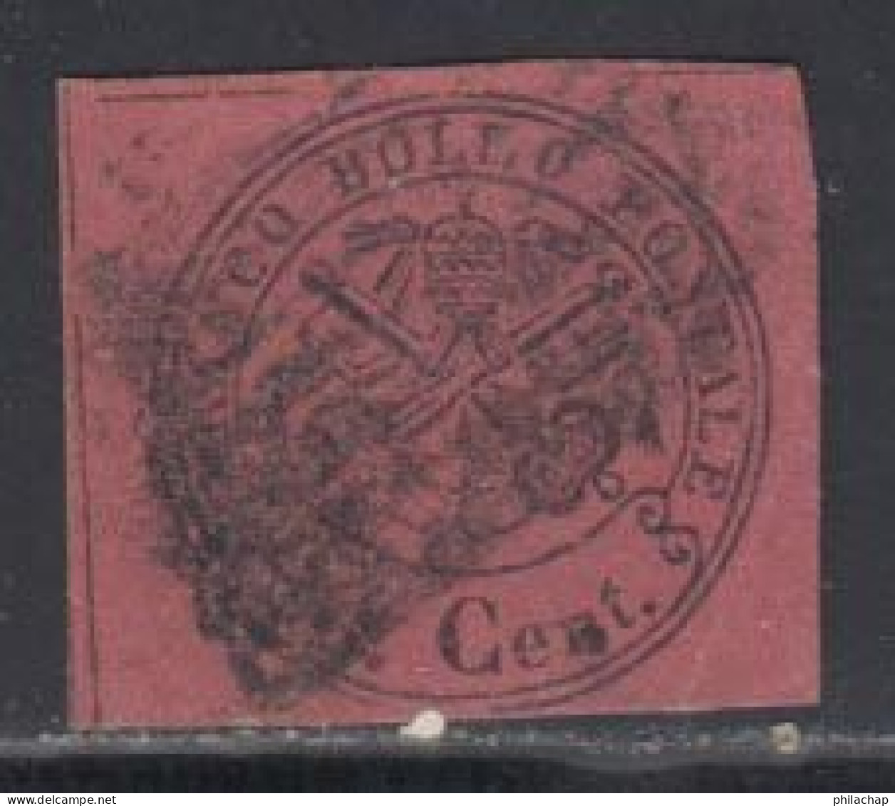 Etats Pontificaux 1867 Yvert 16 (o) B Oblitere(s) - Papal States