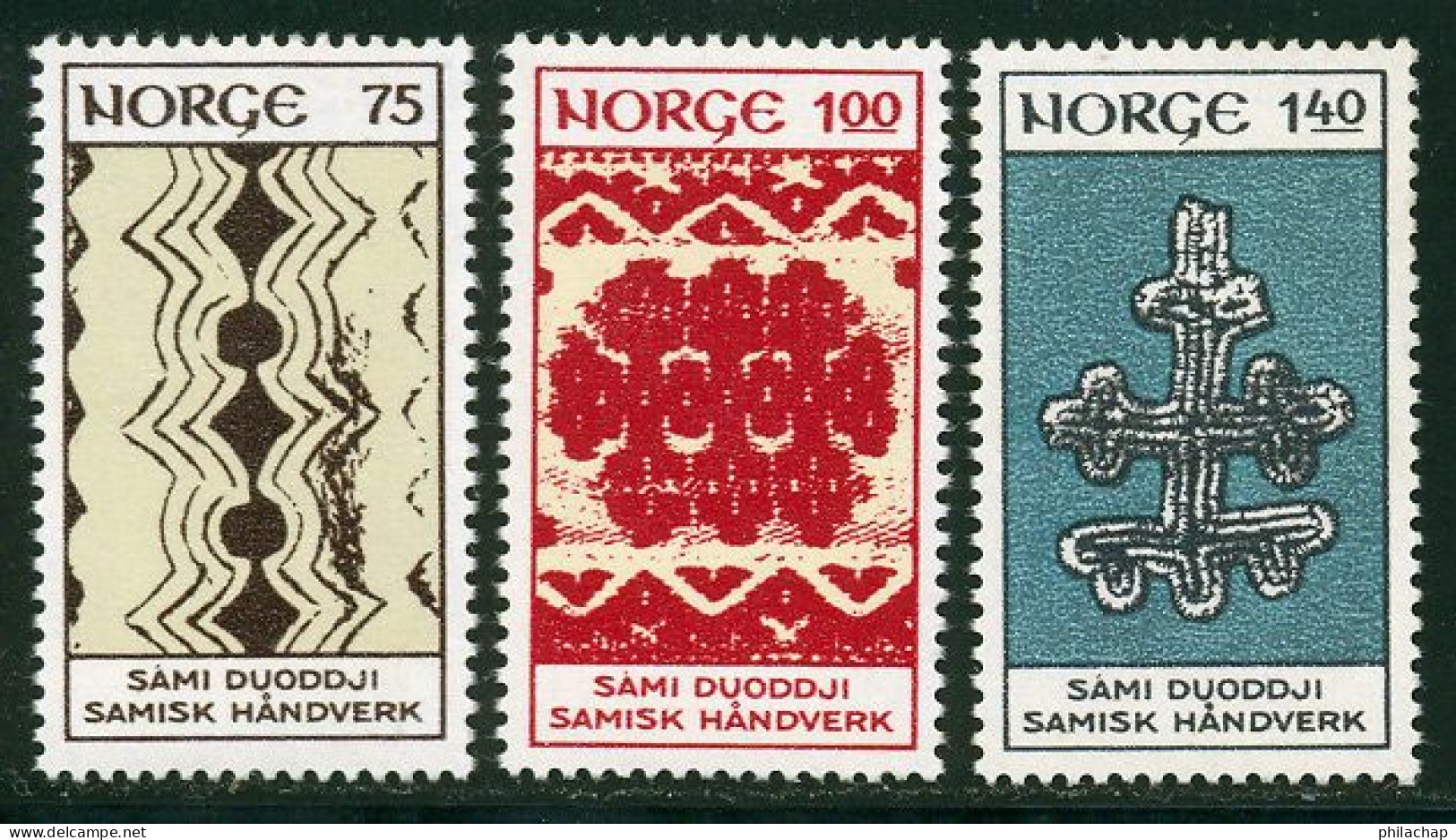 Norvege 1973 Yvert 624 / 626 ** TB Bord De Feuille - Nuevos