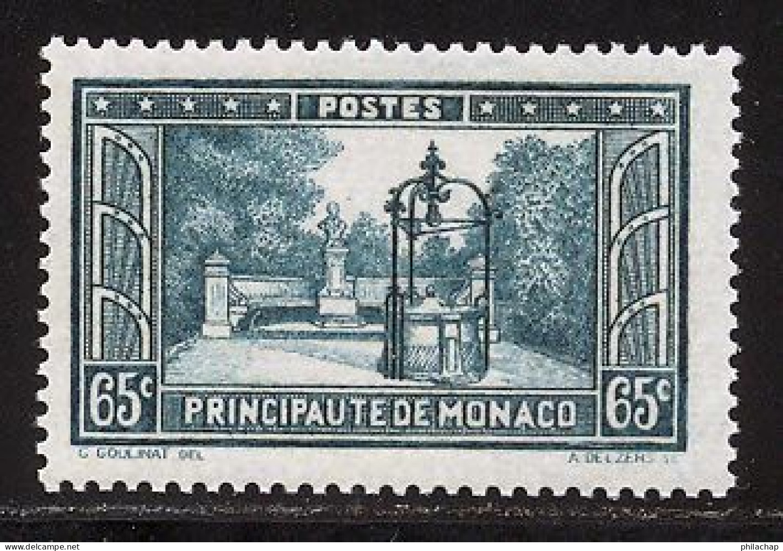 Monaco 1933 Yvert 124 ** TB - Neufs