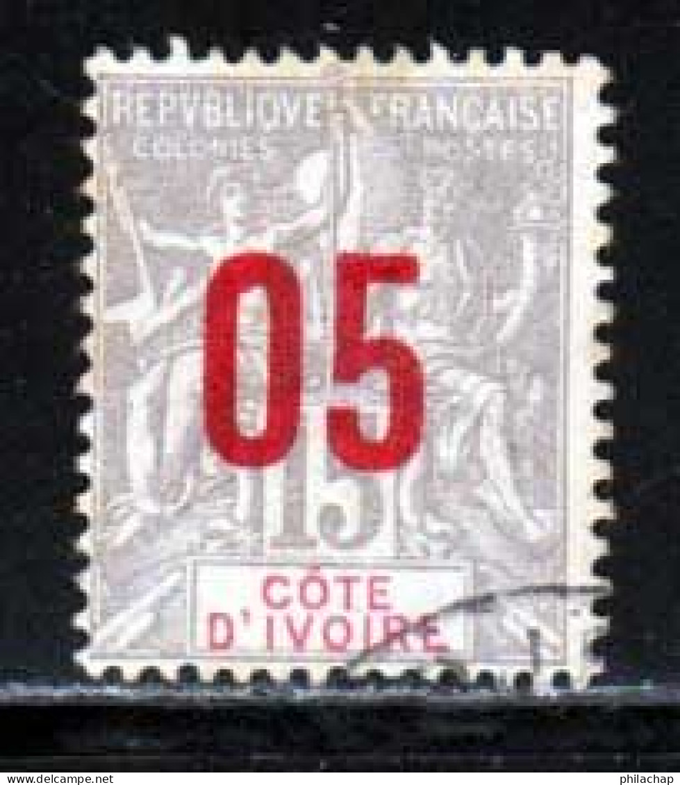 Cote D'Ivoire 1912 Yvert 36 (o) B Oblitere(s) - Oblitérés