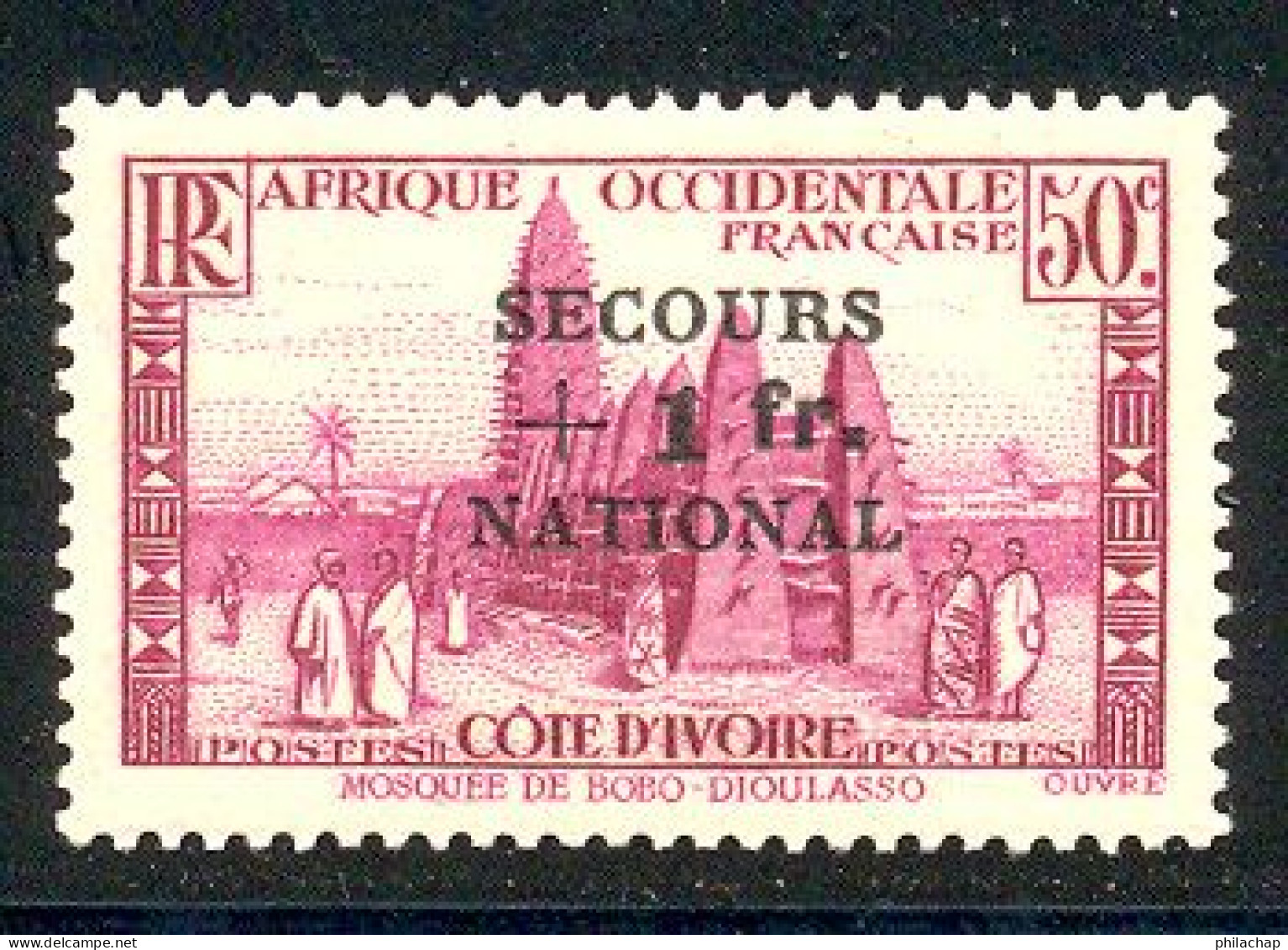 Cote D'Ivoire 1941 Yvert 165 ** TB - Unused Stamps