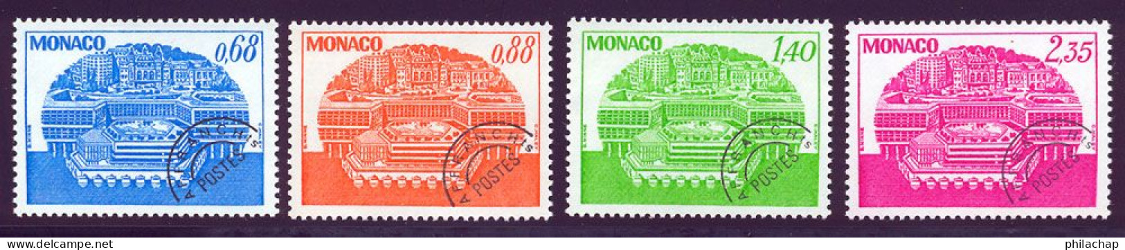 Monaco Preo 1979 Yvert 62 / 65 ** TB Bord De Feuille - VorausGebrauchte