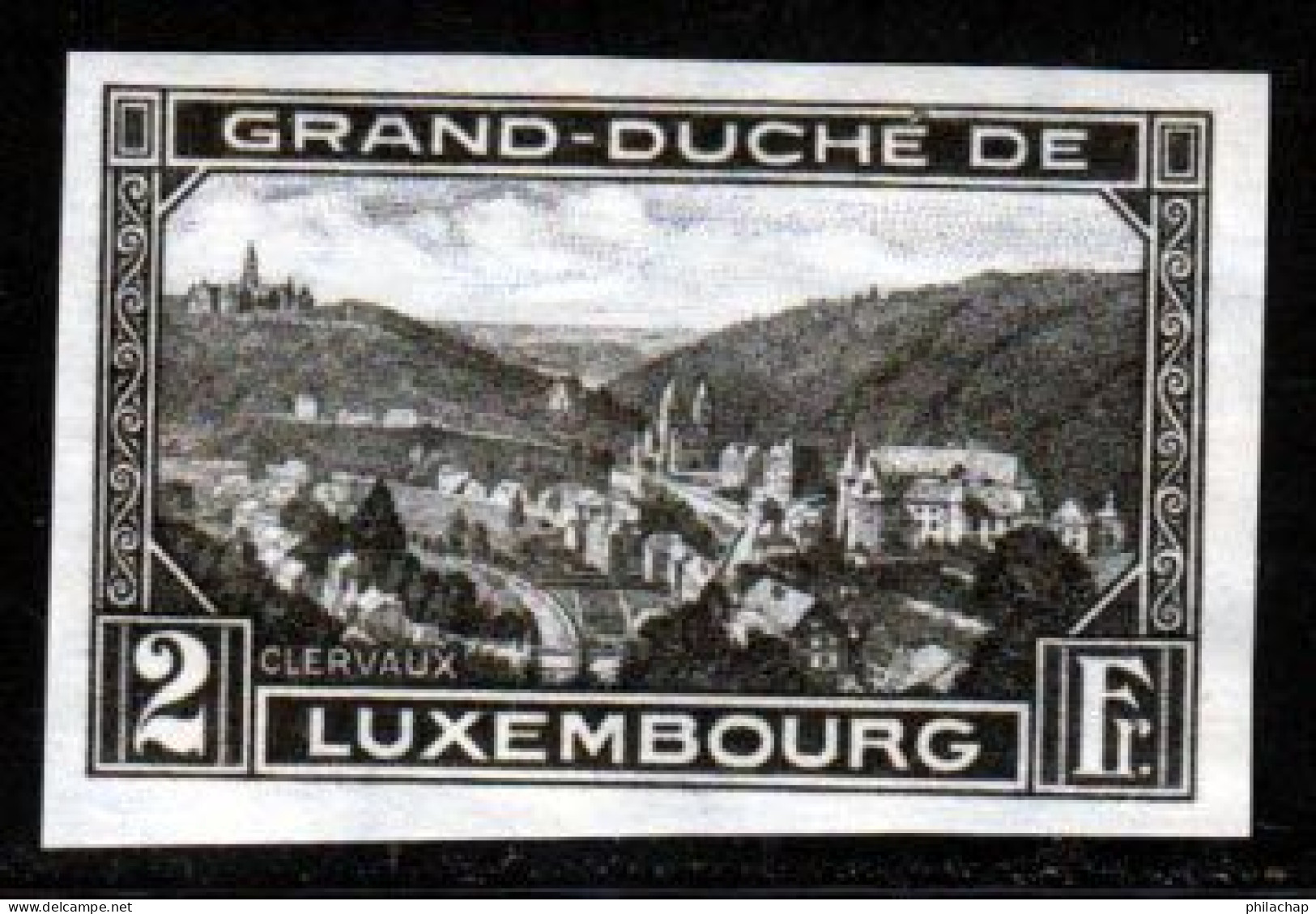 Luxembourg 1935 Yvert 274 ** TB Non Dentele - Ongebruikt