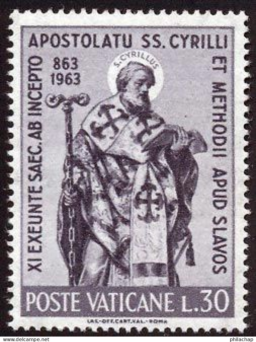 Vatican 1963 Yvert 387 ** TB - Ungebraucht