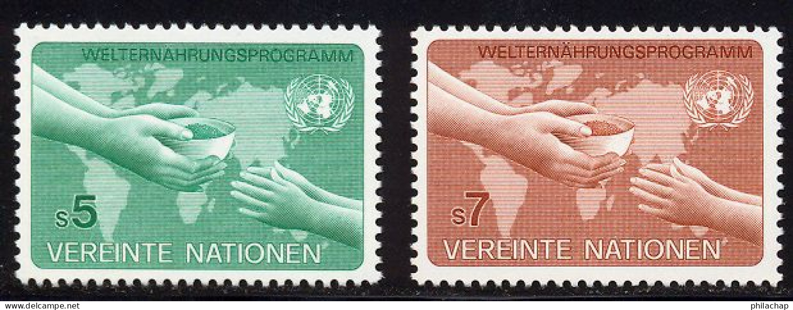 NU (Vienne) 1983 Yvert 32 / 33 ** TB Bord De Feuille - Unused Stamps