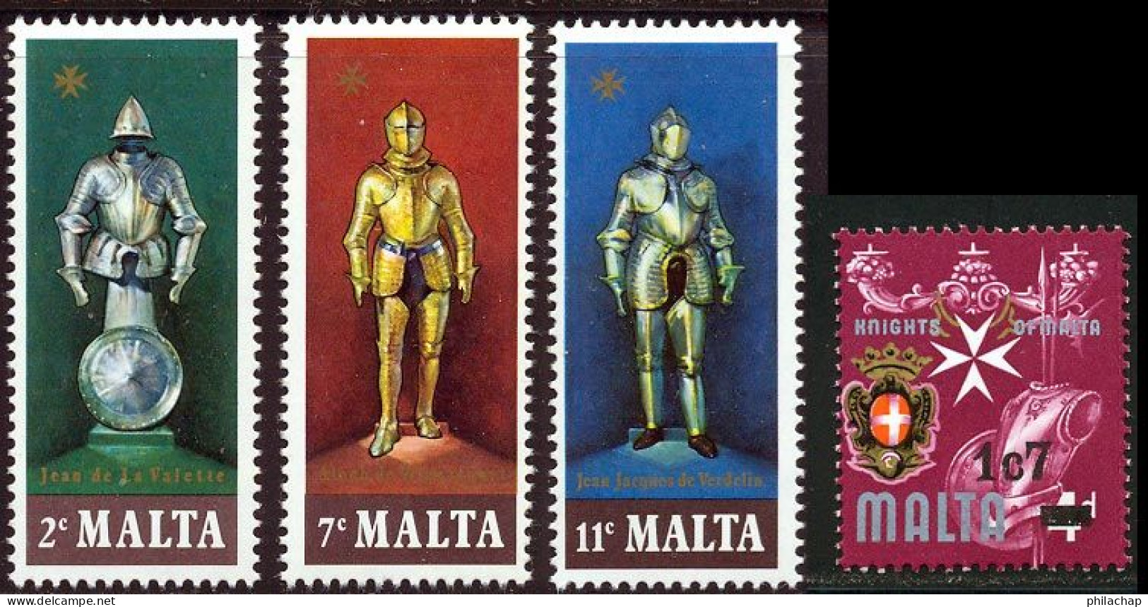 Malte 1977 Yvert 537 / 540 ** TB - Malte