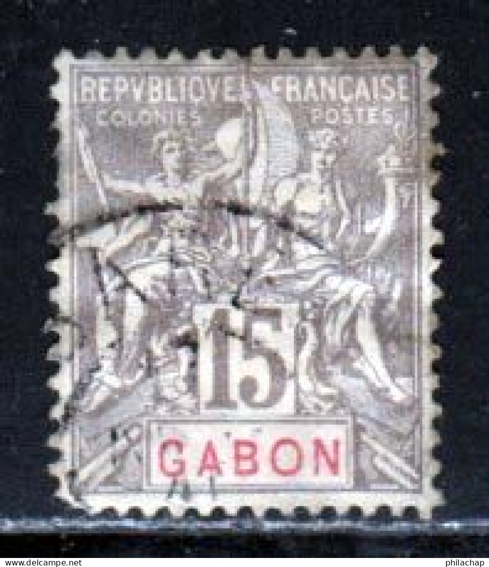 Gabon 1904 Yvert 21 (o) B Oblitere(s) - Gebraucht