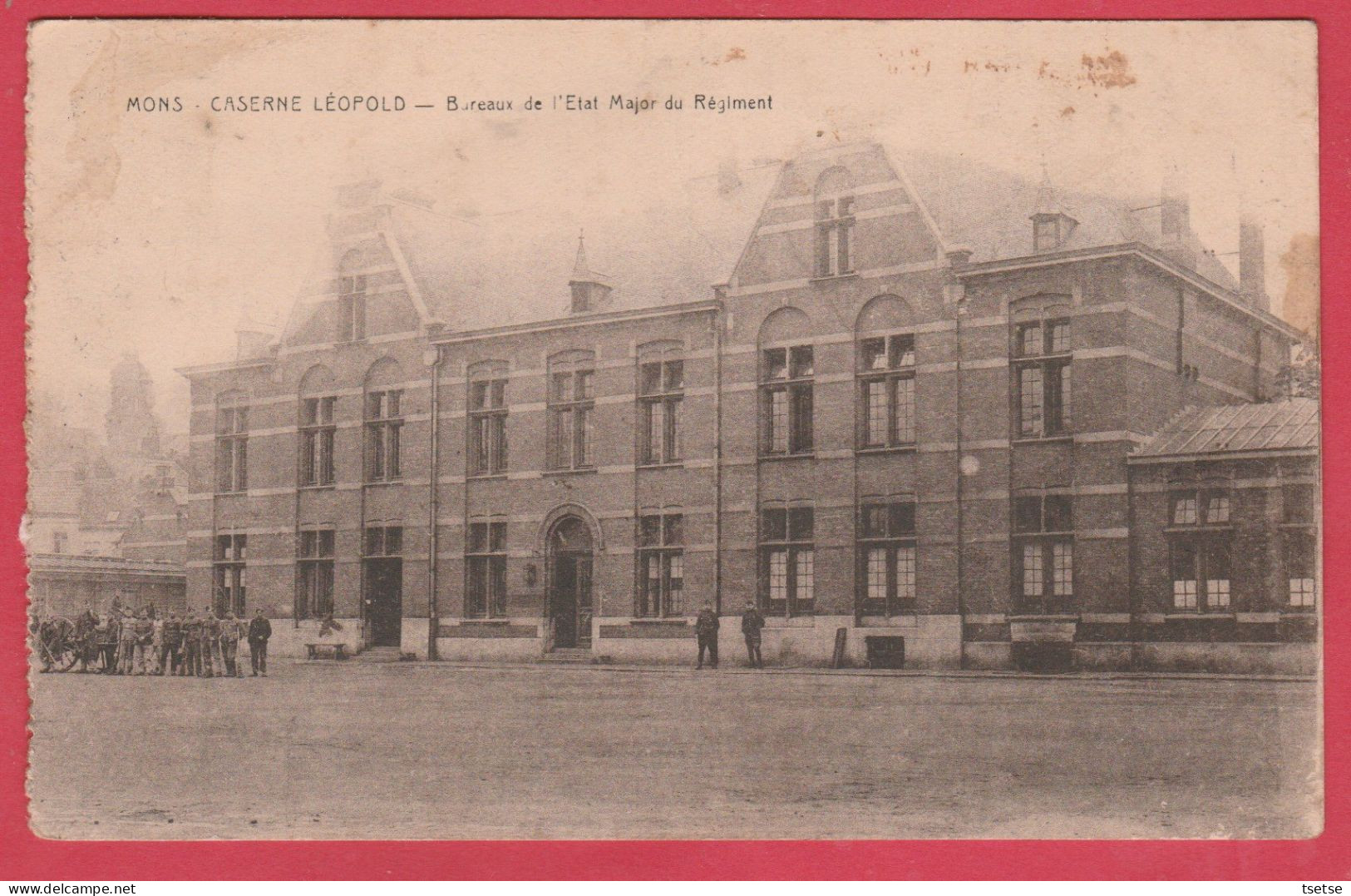Mons - Caserne Léopold - Bureaux De L'Etat-Major Du Régiment - 1926 ( Voir Verso ) - Mons