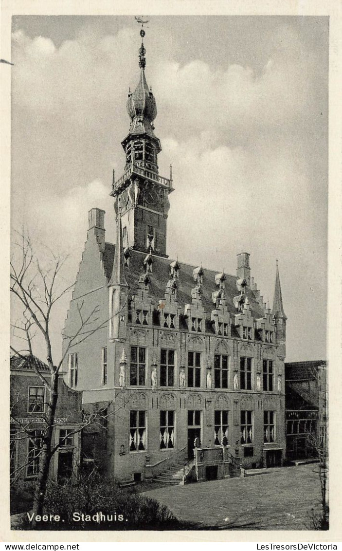 PAYS-BAS - Veere - Stadhuis - Vue Panoramique D'une Maison - Vue De L'extérieure  - Carte Postale Ancienne - Veere