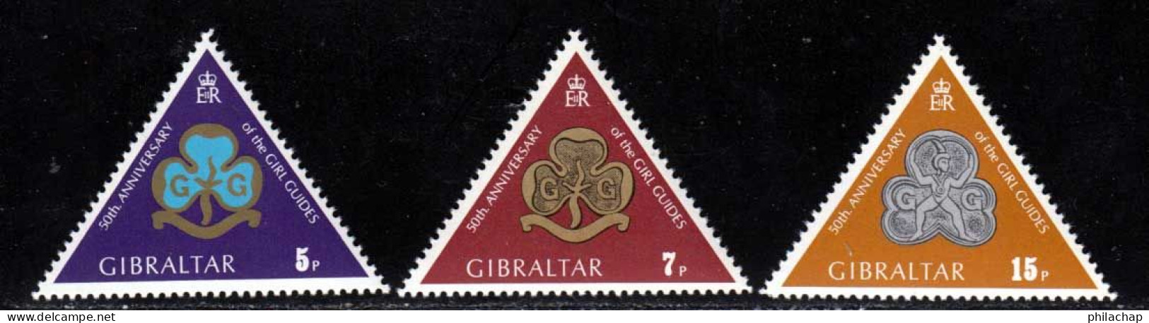 Gibraltar 1975 Yvert 320 / 322 ** TB - Gibraltar