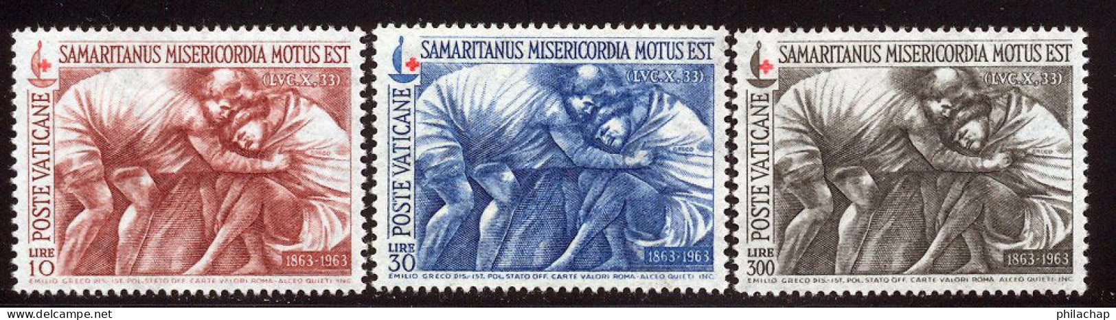 Vatican 1964 Yvert 410 / 412 ** TB - Neufs