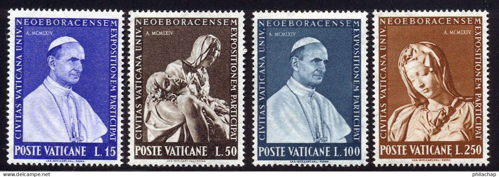 Vatican 1964 Yvert 401 / 404 ** TB - Nuevos