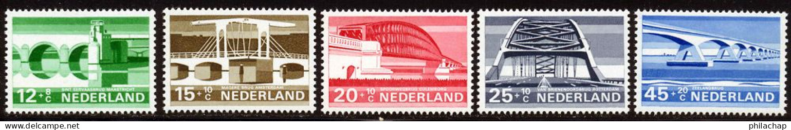 Pays-Bas 1968 Yvert 866 / 870 ** TB - Unused Stamps