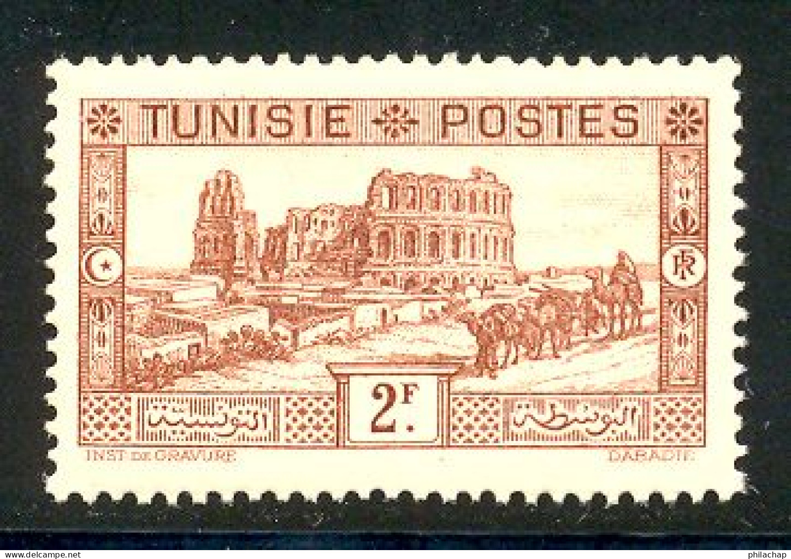 Tunisie 1931 Yvert 176 ** TB Coin De Feuille - Nuevos