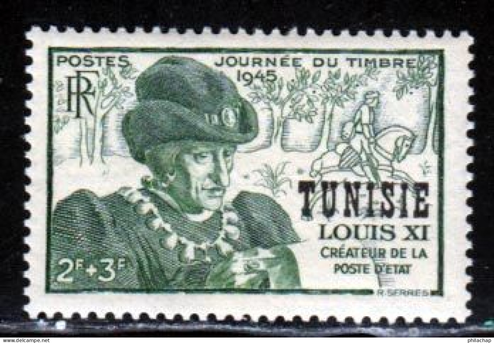 Tunisie 1945 Yvert 301 * TB Charniere(s) - Nuevos