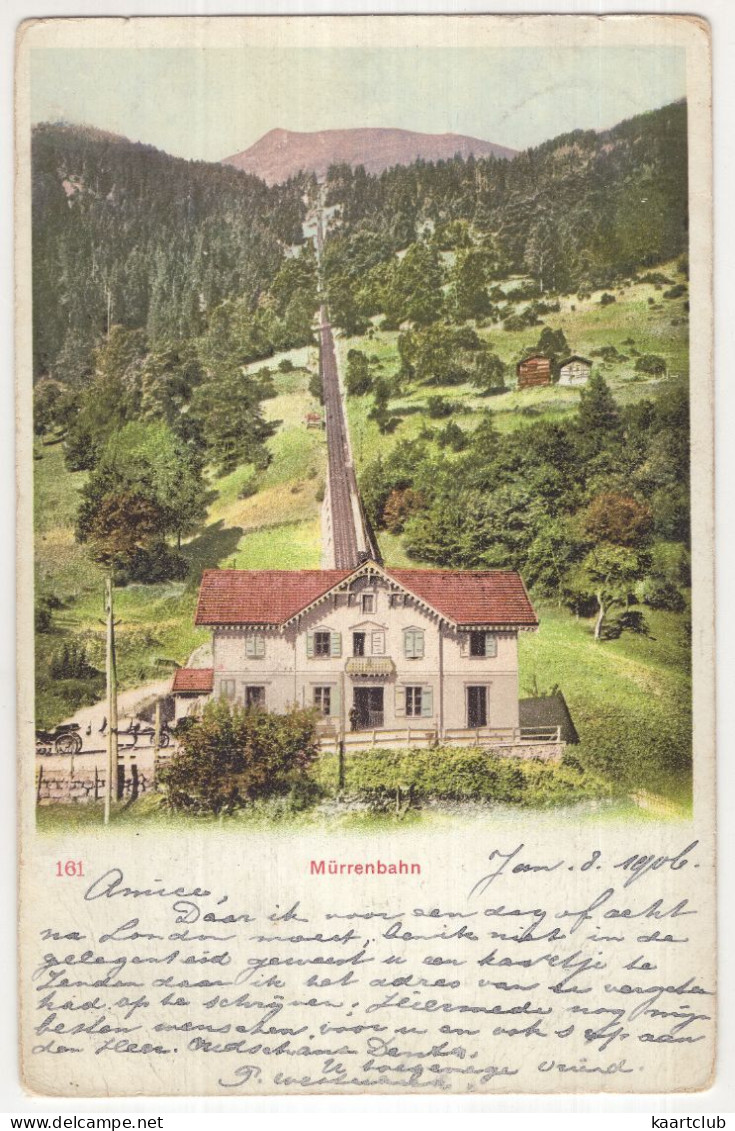 161. Mürrenbahn.  - (Schweiz/Suisse) - 1906 - Mürren