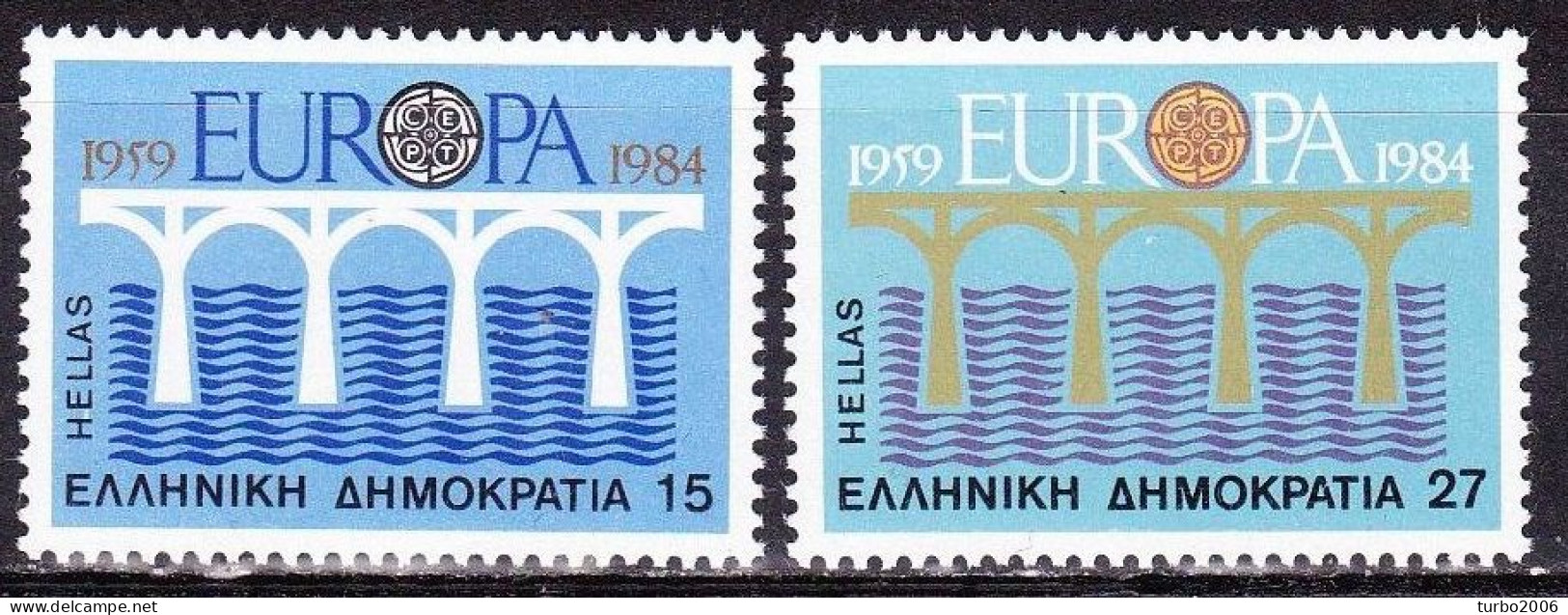 GREECE 1984 Europe CEPT MNH Set  Vl. 1616 / 1617 - Neufs