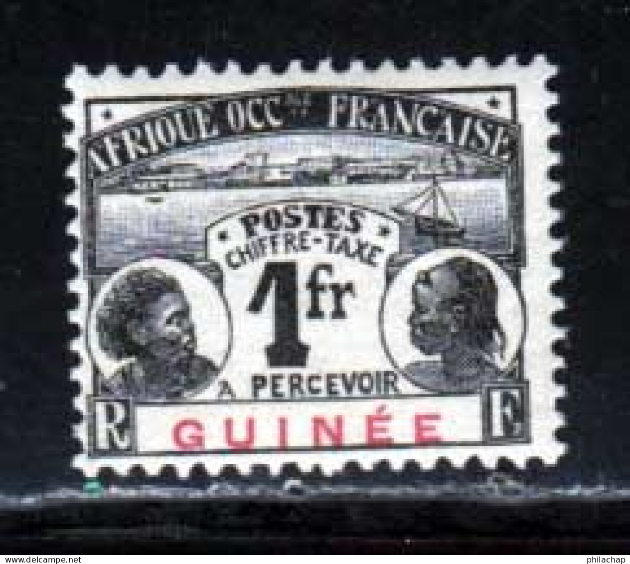 Guinee Taxe 1906 Yvert 15 * TB Charniere(s) - Nuovi