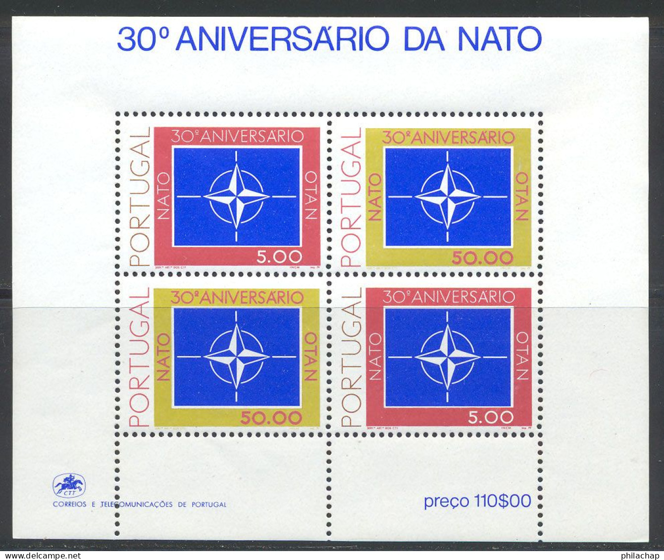 Portugal BF 1979 Yvert 26 ** TB - Blocs-feuillets