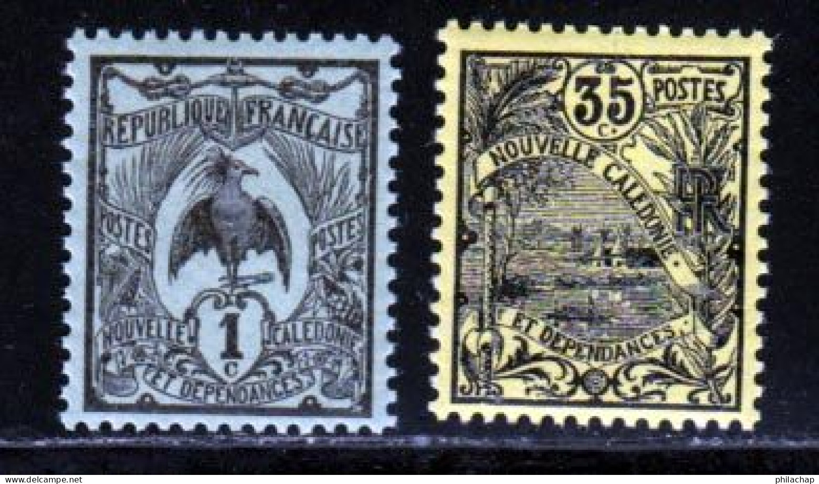 Nouvelle-Caledonie 1905 Yvert 88 - 97 ** TB - Ungebraucht