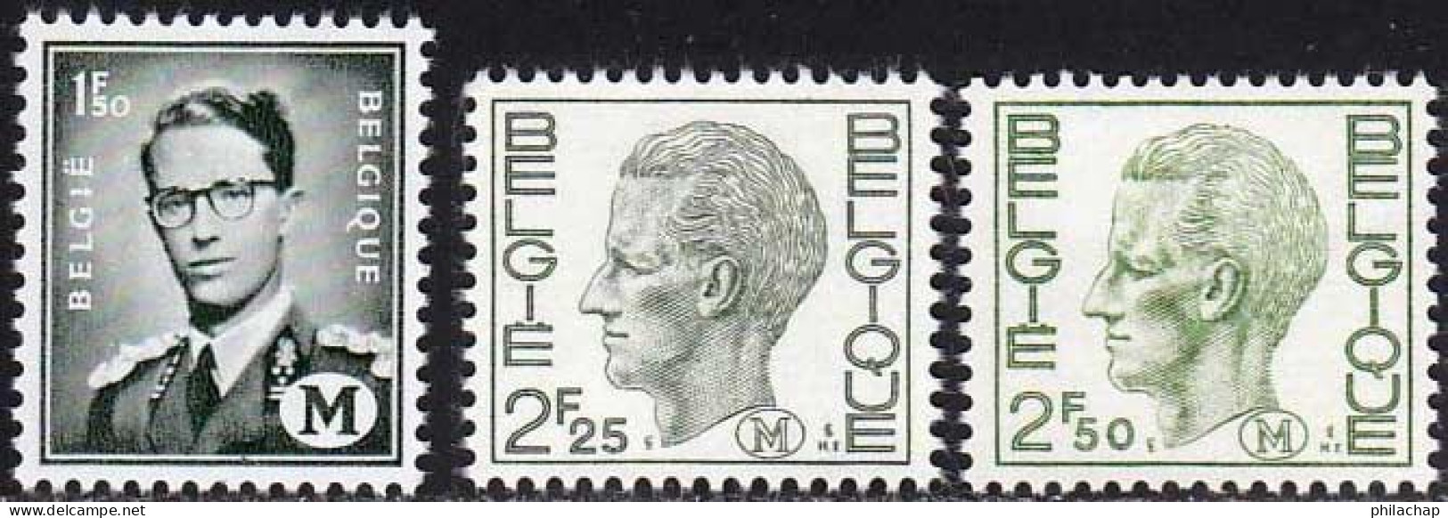 Belgique Militaire 1971 Yvert 1 - 3 - 4 ** TB - Sonstige & Ohne Zuordnung