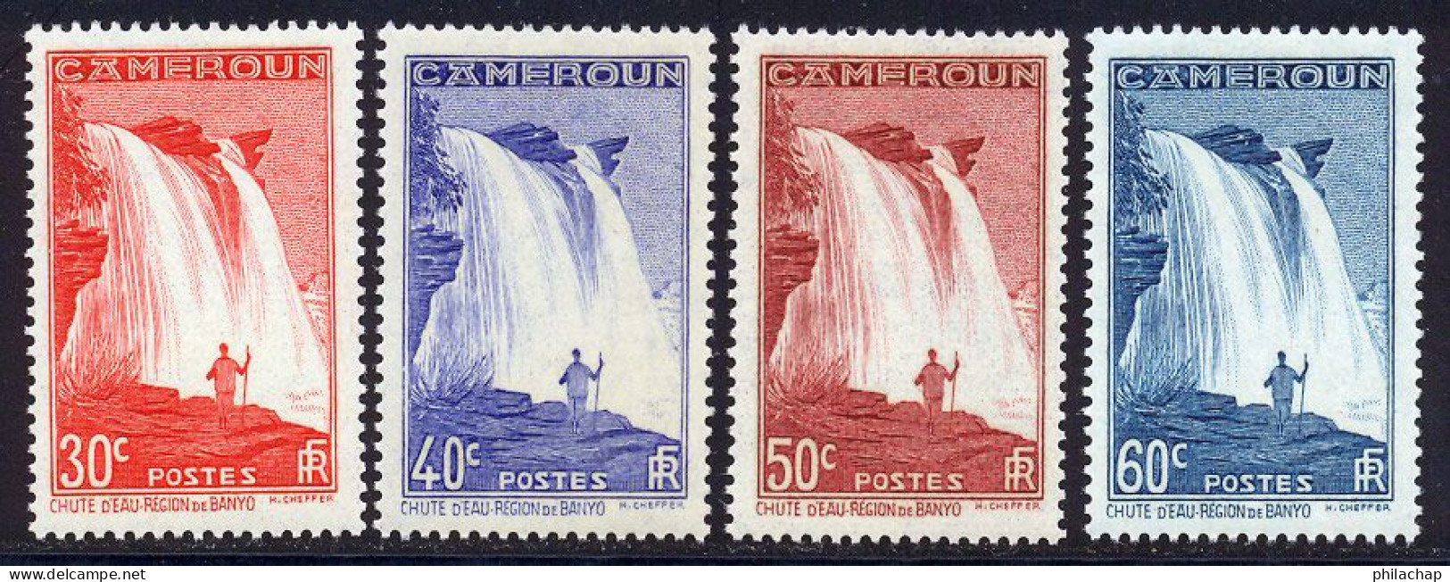 Cameroun 1939 Yvert 170 - 171 - 173 - 174 ** TB Bord De Feuille - Ongebruikt