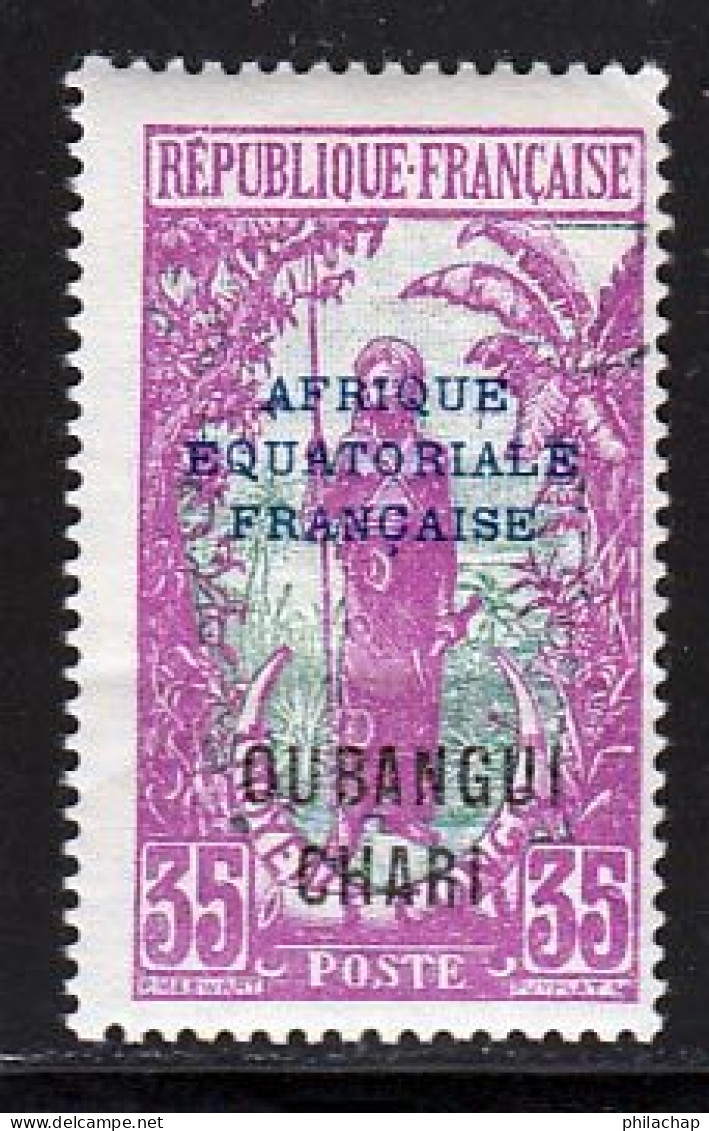 Oubangui 1924 Yvert 53 ** B - Ongebruikt