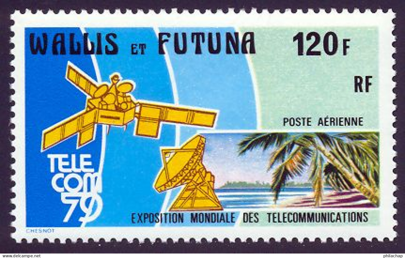 Wallis Et Futuna PA 1979 Yvert 99 ** TB Bord De Feuille - Unused Stamps