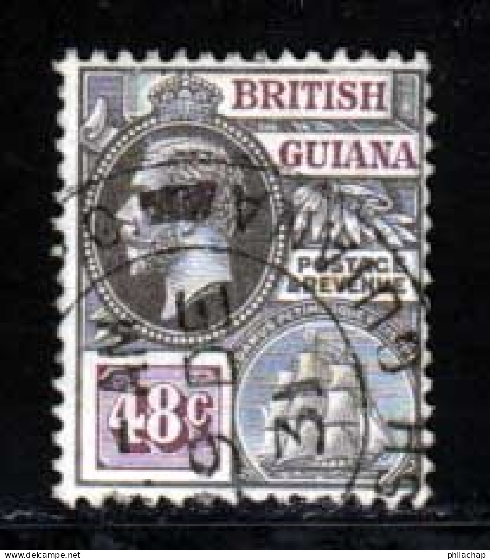 Guyane Britannique 1913 Yvert 133 (o) B Oblitere(s) - Britisch-Guayana (...-1966)