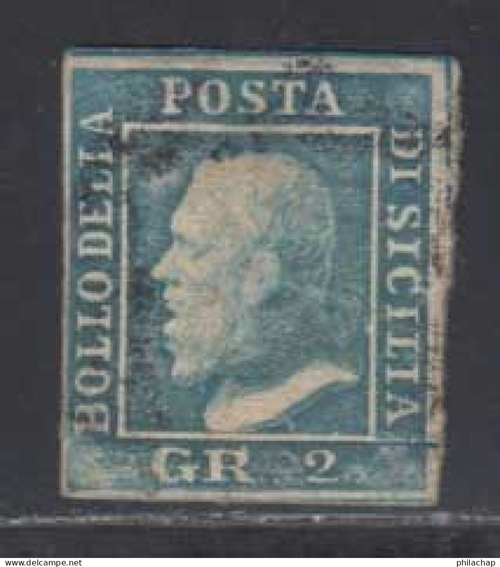 Sicile 1859 Yvert 20 (o) B Oblitere(s) - Sicilië