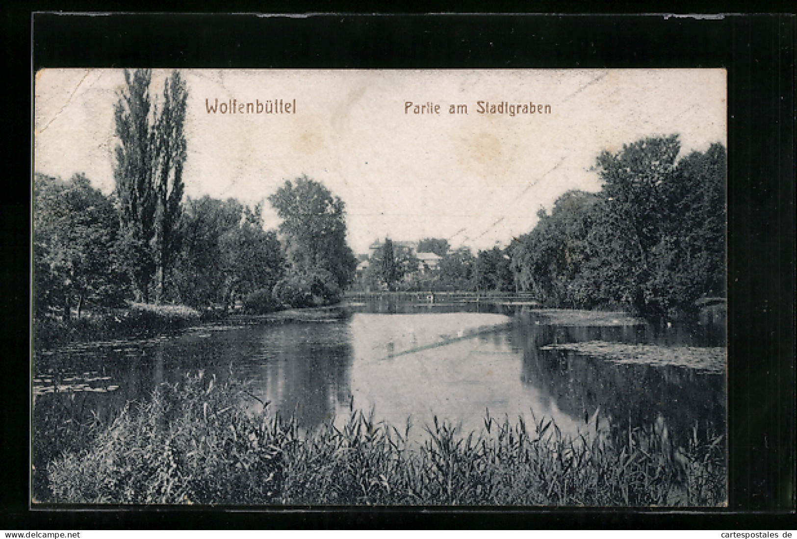 AK Wolfenbüttel, Partie Am Stadtgraben  - Wolfenbuettel