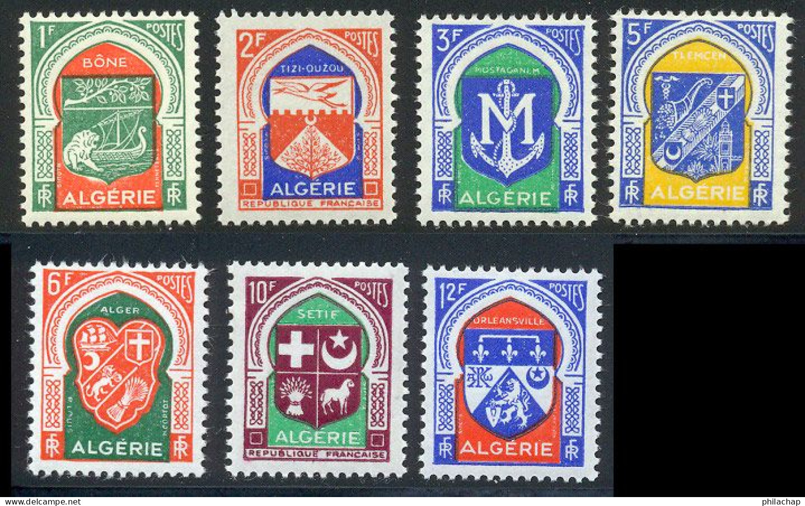 Algerie 1956 Yvert 337 / 337F  ** TB - Neufs