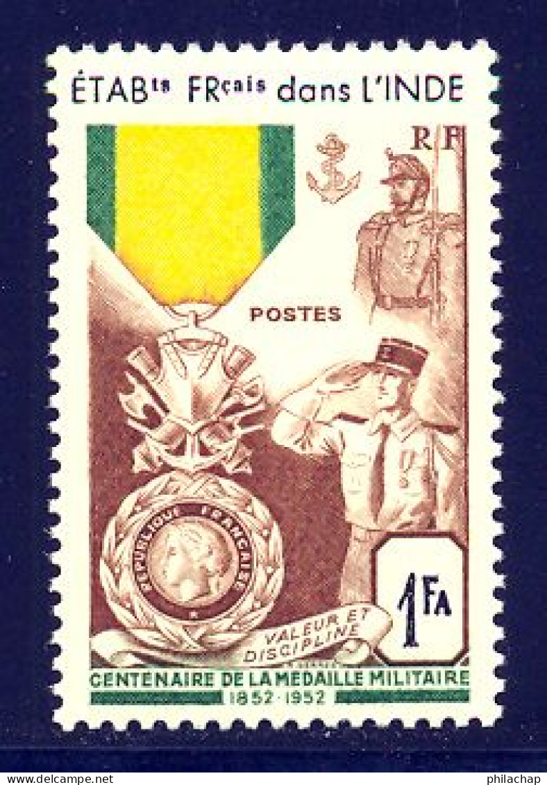 Inde 1952 Yvert 258 ** TB - Unused Stamps