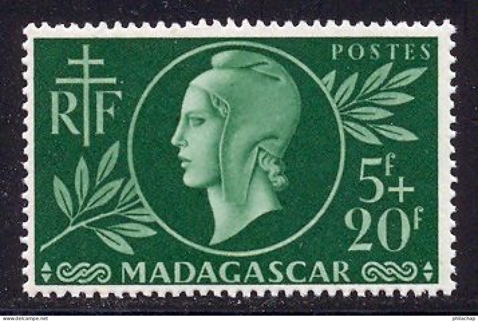 Madagascar 1944 Yvert 288 ** TB Bord De Feuille - Nuevos