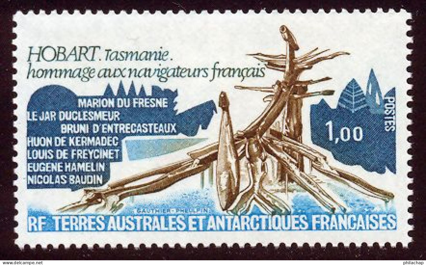 Terres Australes 1978 Yvert 77 ** TB Bord De Feuille - Nuevos