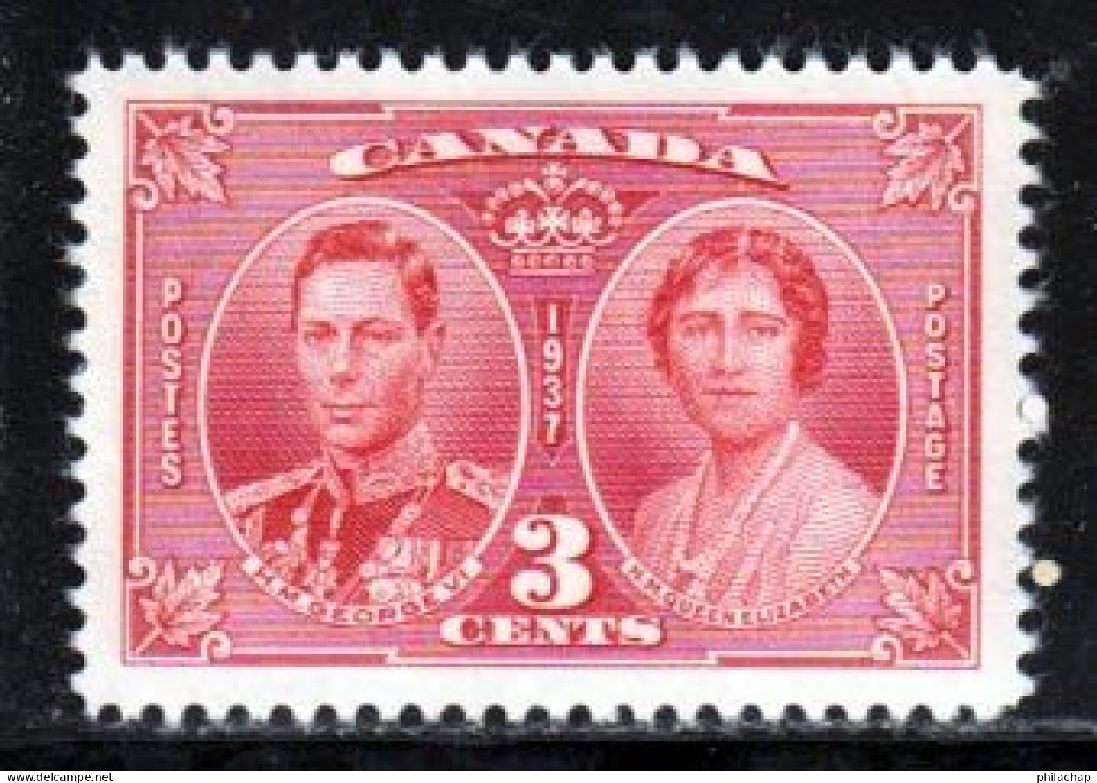 Canada 1937 Yvert 196 ** TB Bord De Feuille - Unused Stamps