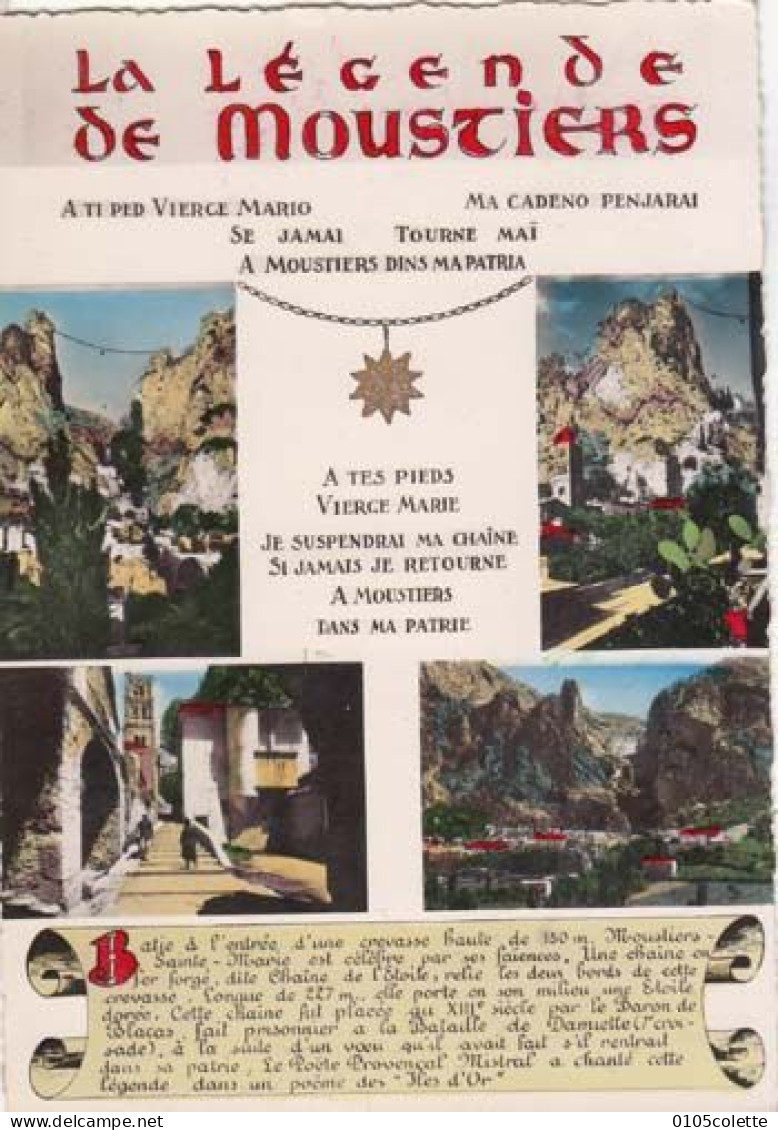 Carte FRance 04 - La Légende De Moustiers  : PRIX FIXE - ( Cd071) - Spielzeug & Spiele