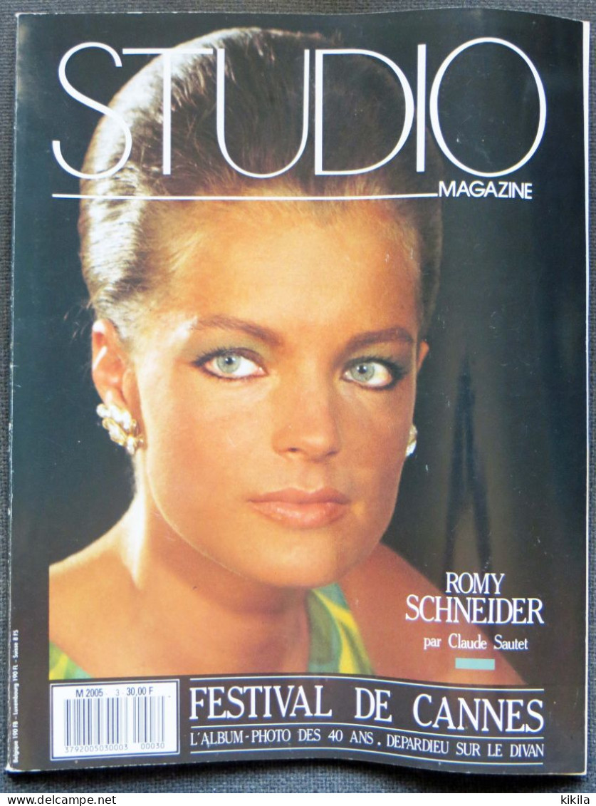 Revue STUDIO Magazine N° 3 Mai 1987 Romy Schneider Par Claude Sautet - Festival De Cannes Album Photo Des 40 Ans -* - Cinéma