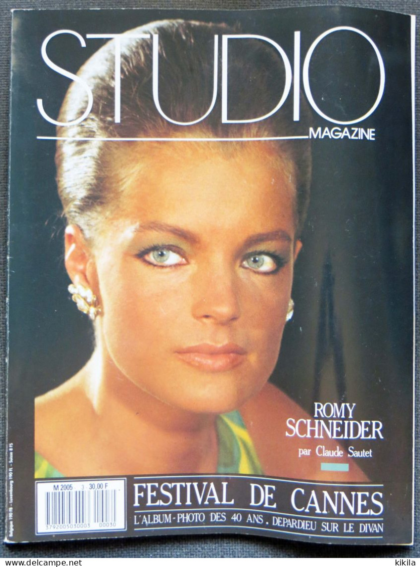 Revue STUDIO Magazine N° 3 Mai 1987 Romy Schneider Par Claude Sautet - Festival De Cannes Album Photo Des 40 Ans -* - Cinema